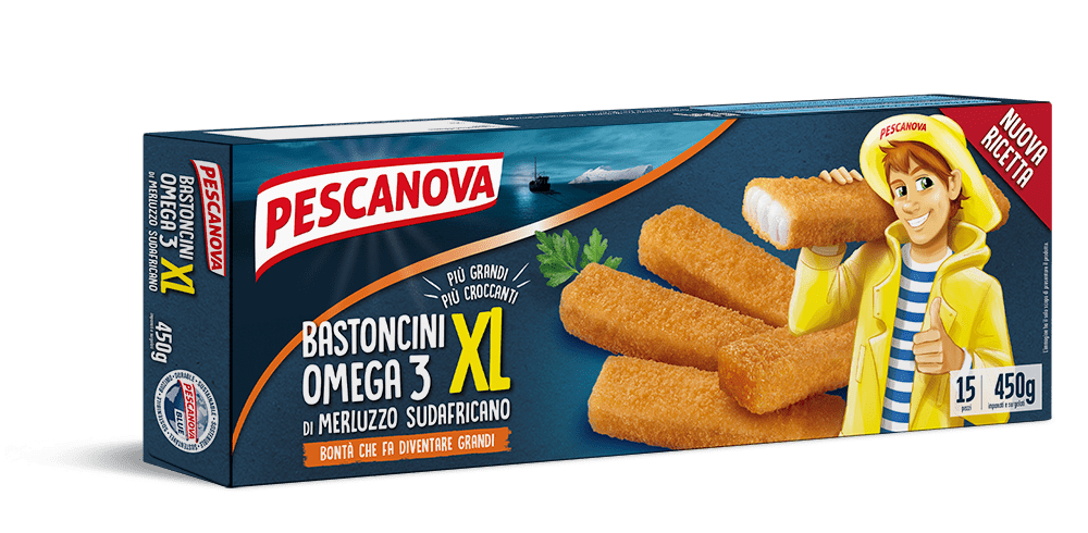 15 Bastoncini di Merluzzo Omega3 XL