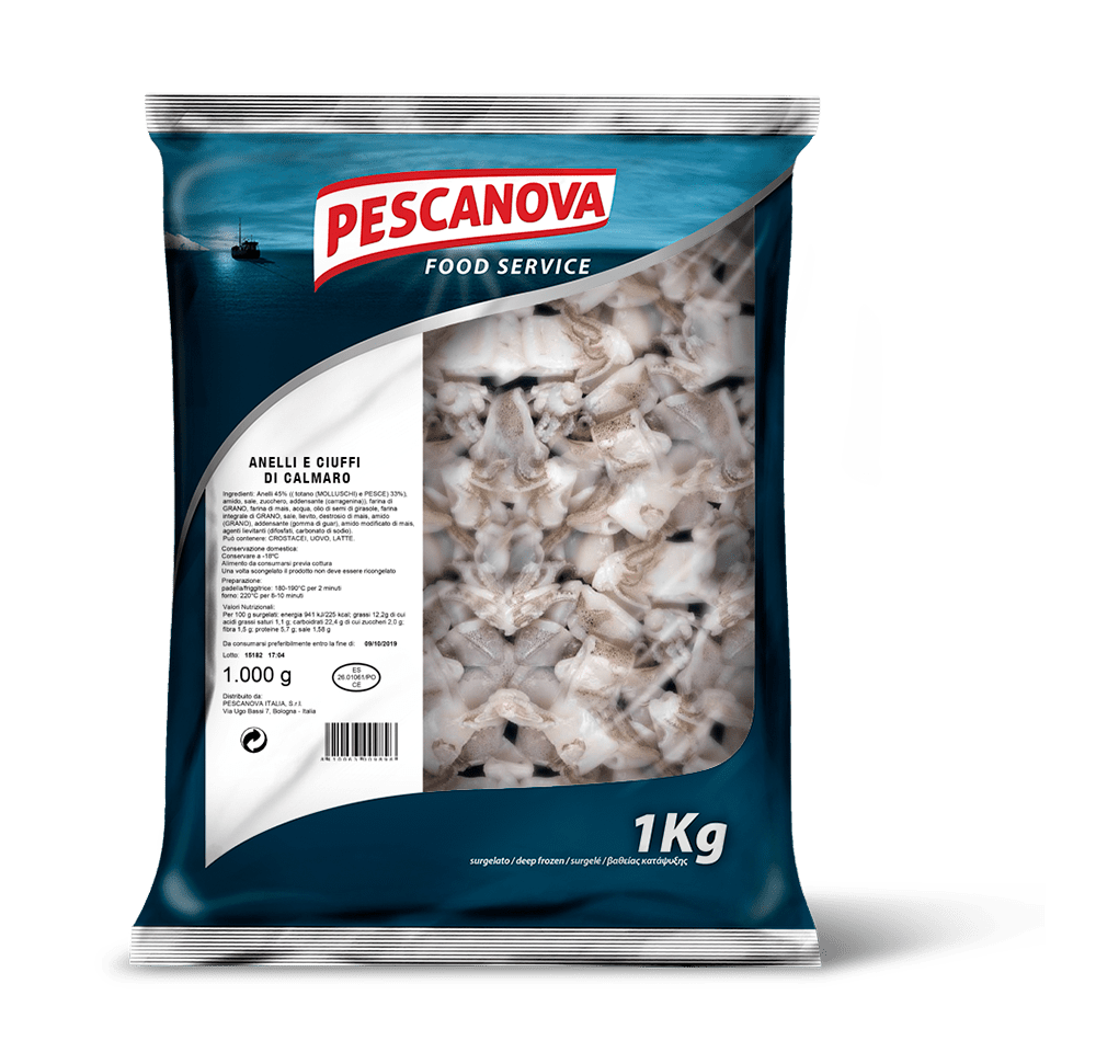 Anelli e Ciuffi di Calamaro Patagonico 1kg
