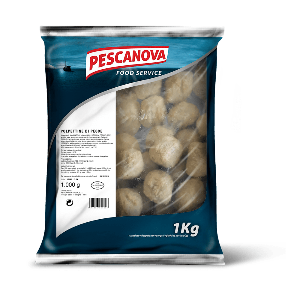 Polpettine di Pesce Infarinate 1kg