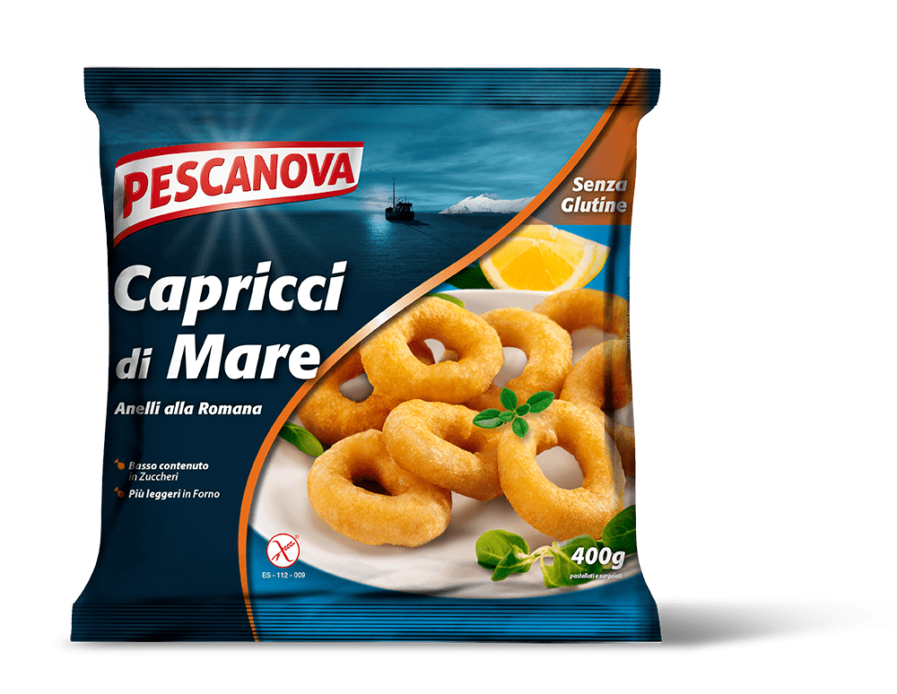 Capricci di mare senza glutine Pescanova